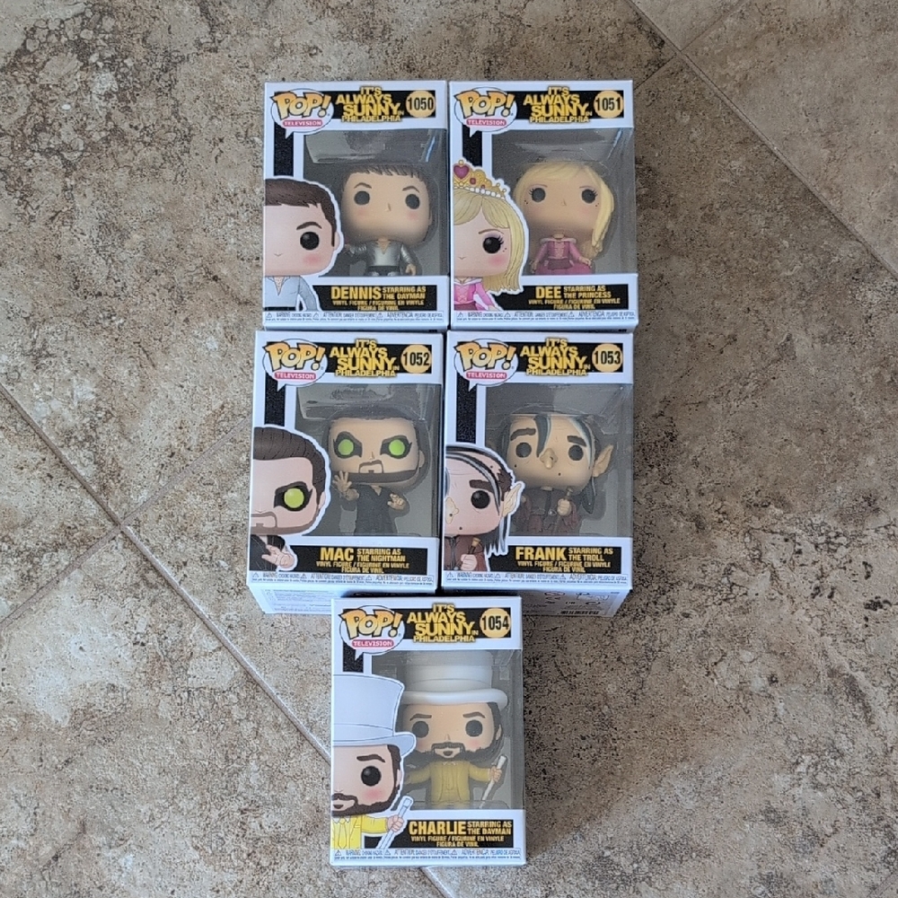 Funko Pop It's Always Sunny in Philadelphia Nightman Cometh Set